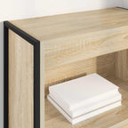 Bücherregal Sonoma 60 x 30 x 155 cm Holzwerkstoff