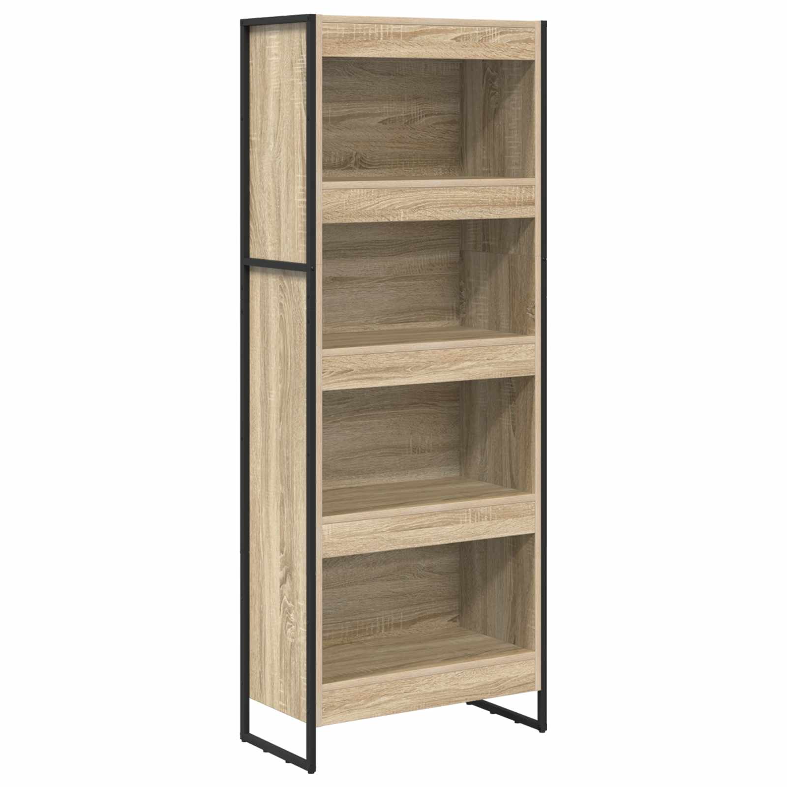Bücherregal Sonoma 60 x 30 x 155 cm Holzwerkstoff