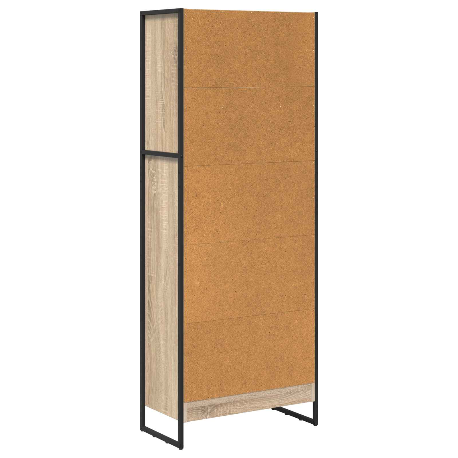 Bücherregal Sonoma 60 x 30 x 155 cm Holzwerkstoff