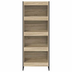 Bücherregal Sonoma 60 x 30 x 155 cm Holzwerkstoff