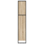 Bücherregal Sonoma 60 x 30 x 155 cm Holzwerkstoff