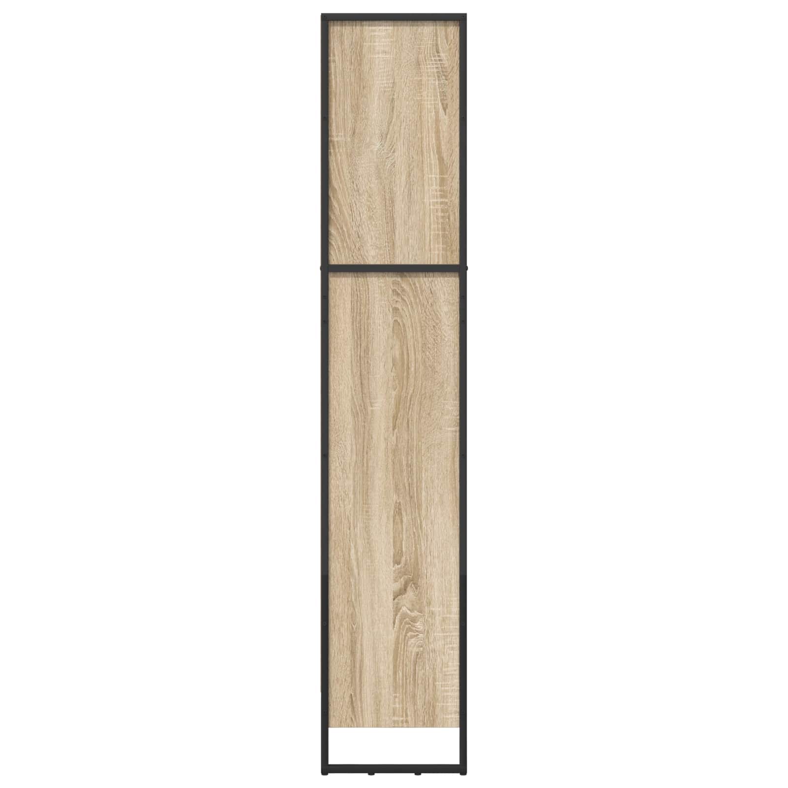Bücherregal Sonoma 60 x 30 x 155 cm Holzwerkstoff