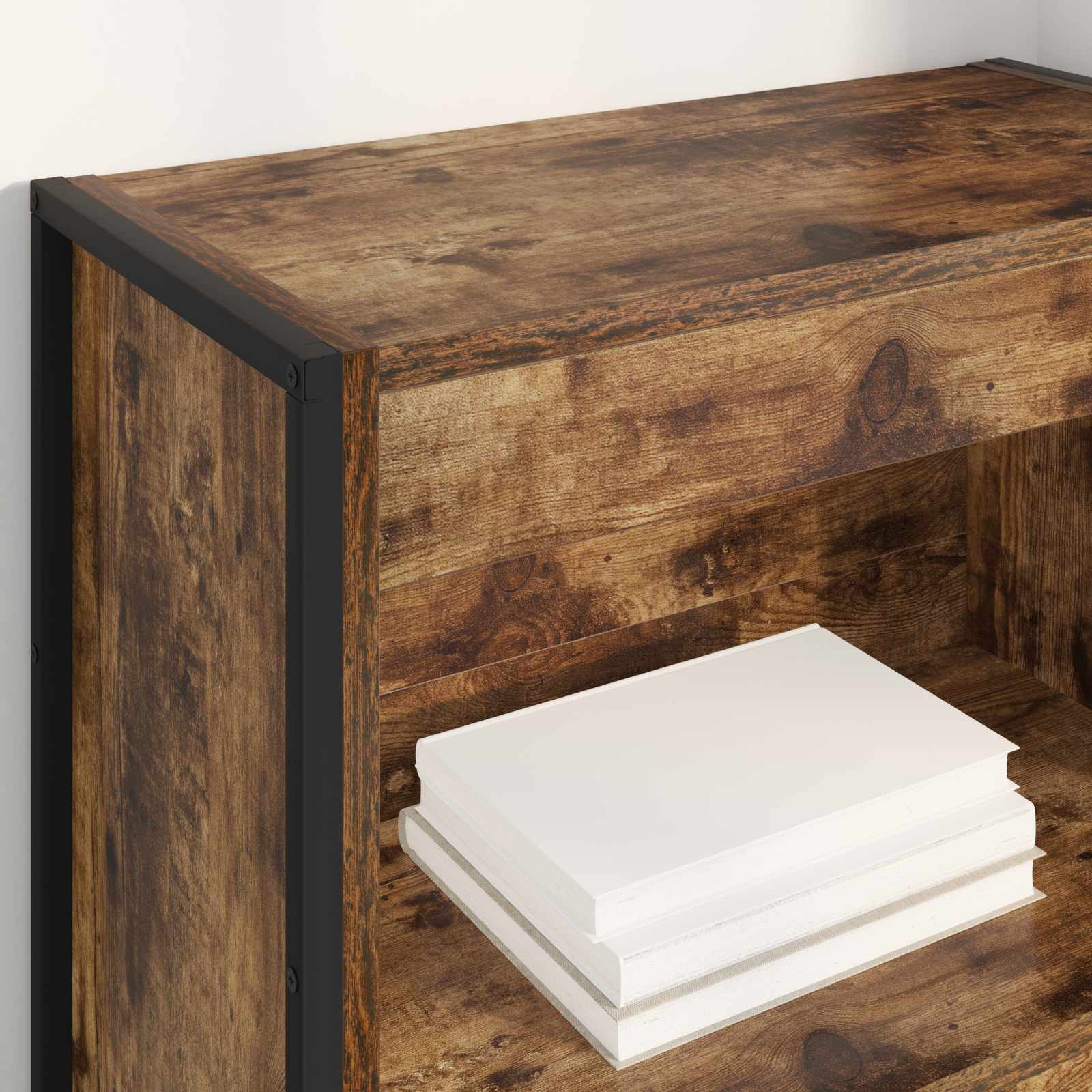 Bücherregal Raucharbe 60 x 30 x 155 cm Holzwerkstoff