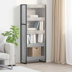 Bücherregal Graues Sonoma 60 x 30 x 155 cm Holzwerkstoff