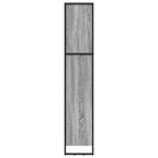 Bücherregal Graues Sonoma 60 x 30 x 155 cm Holzwerkstoff