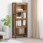 Bücherregal Altholz 60 x 30 x 155 cm Holzwerkstoff
