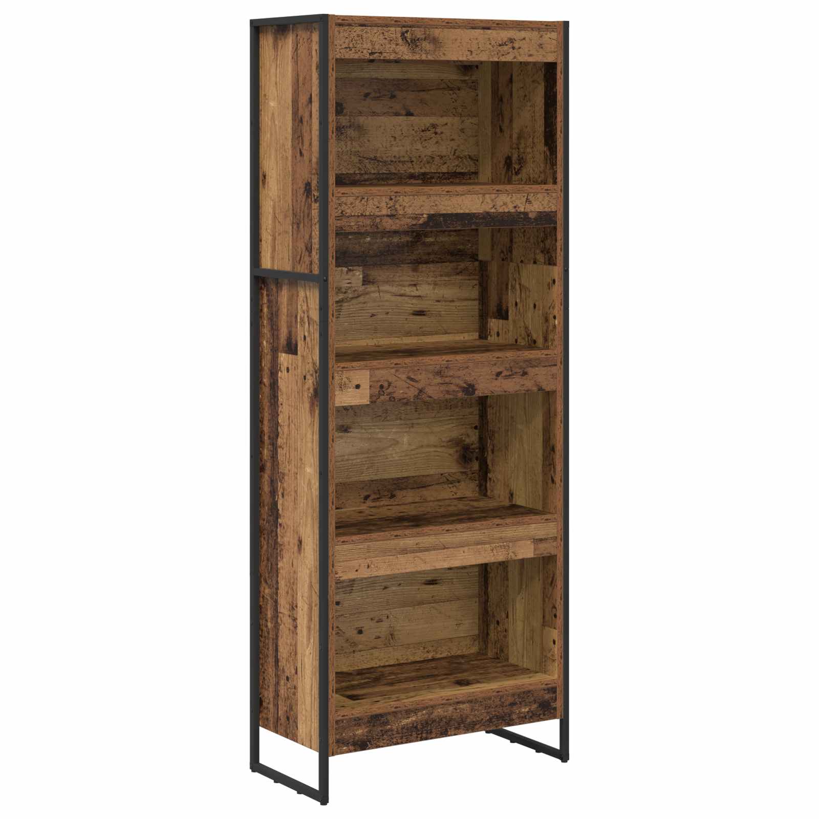 Bücherregal Altholz 60 x 30 x 155 cm Holzwerkstoff