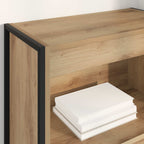 Bücherregal Kunsthandwerk Eiche 60 x 30 x 155 cm Holzwerkstoff