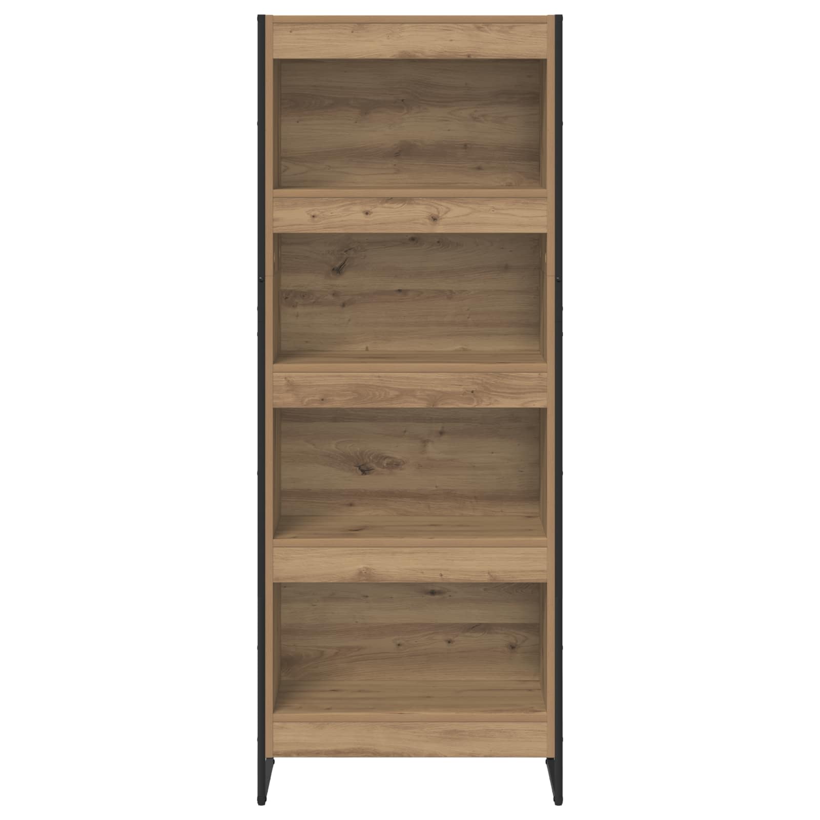 Bücherregal Kunsthandwerk Eiche 60 x 30 x 155 cm Holzwerkstoff