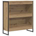 Bücherregal Kunsthandwerk Eiche 80 x 30 x 86,5 cm Holzwerkstoff