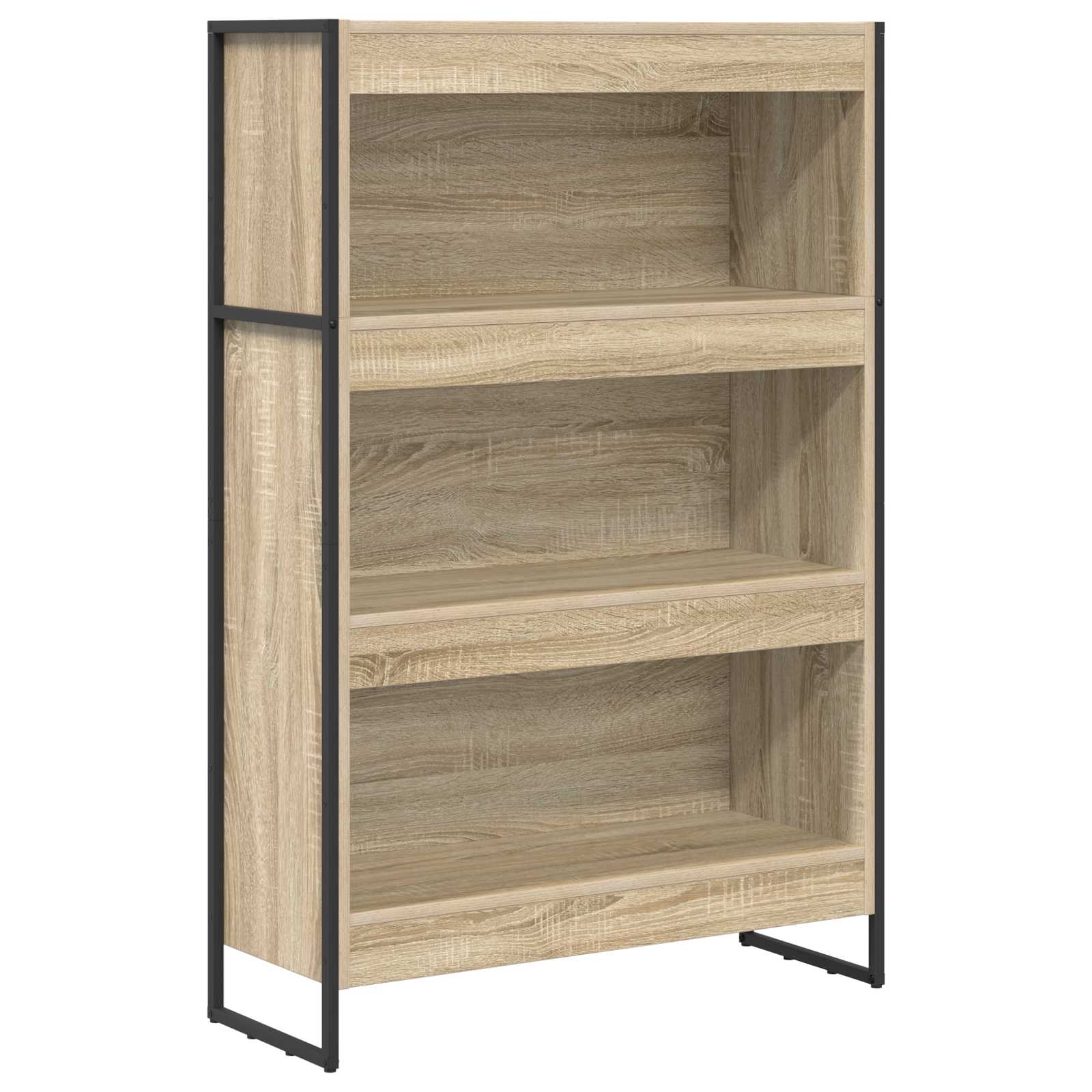 Bücherregal Sonoma 80 x 30 x 121 cm Holzwerkstoff