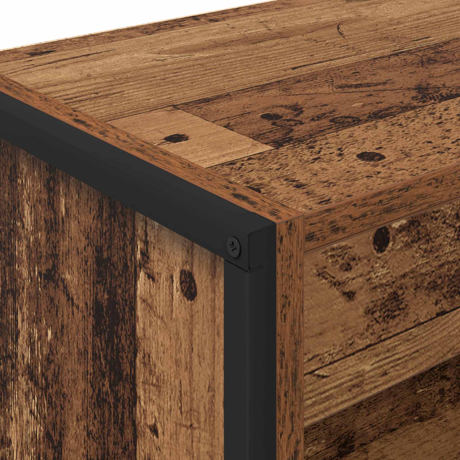 Bücherregal Altholz 80 x 30 x 121 cm Holzwerkstoff