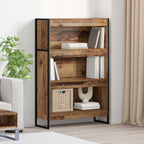 Bücherregal Altholz 80 x 30 x 121 cm Holzwerkstoff