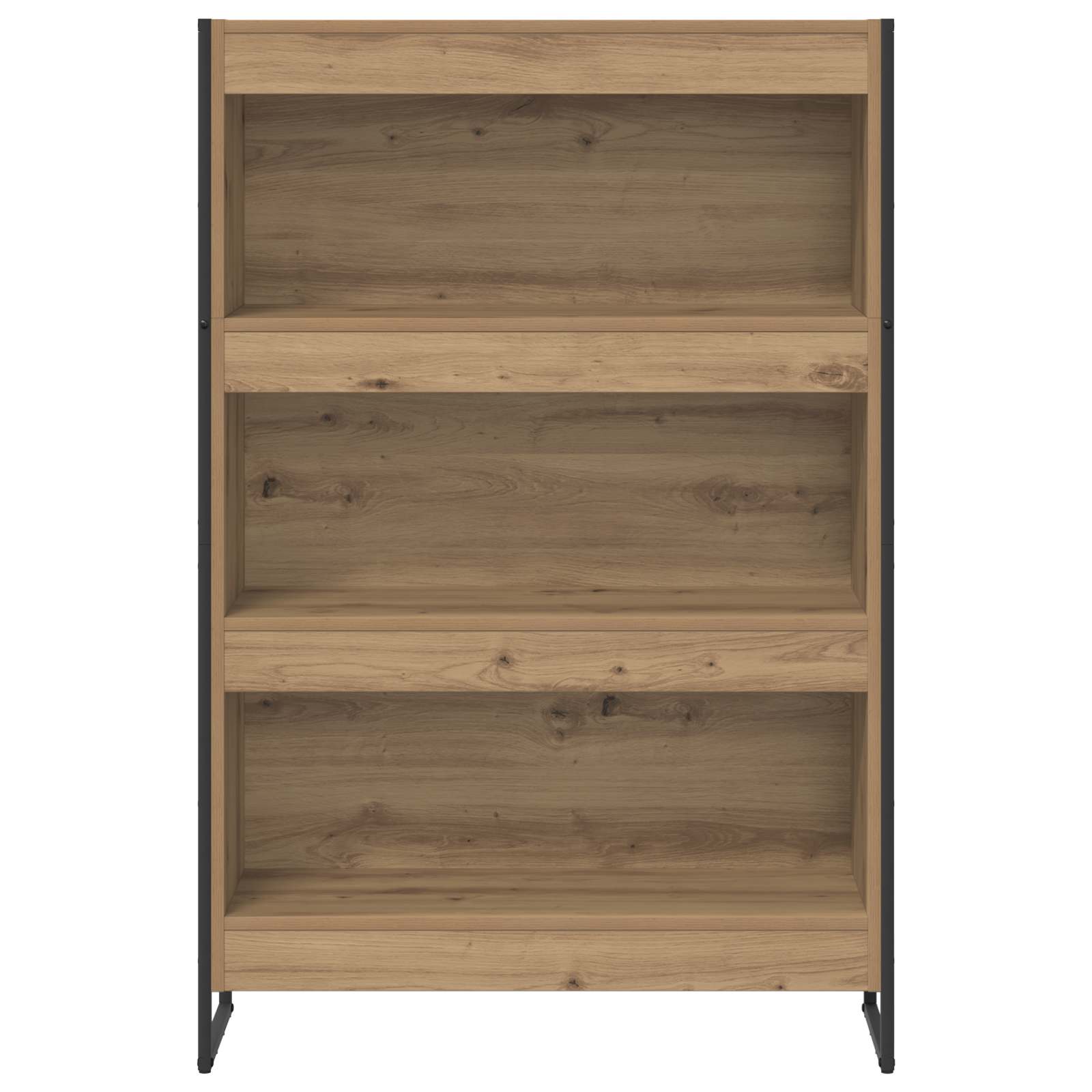 Bücherregal Kunsthandwerk Eiche 80 x 30 x 121 cm Holzwerkstoff