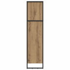 Bücherregal Kunsthandwerk Eiche 80 x 30 x 121 cm Holzwerkstoff