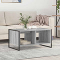 Couchtisch Graues Sonoma 80 x 50 x 40 cm Holzwerkstoff