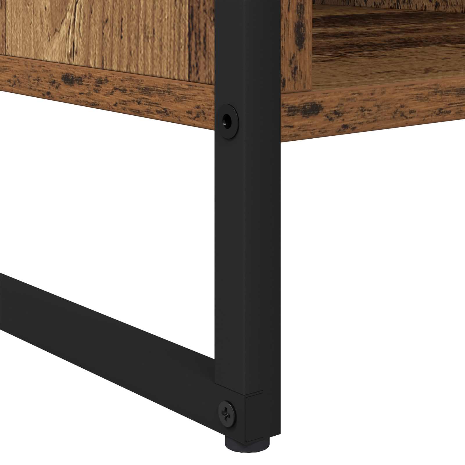 Couchtisch Altholz 80 x 50 x 40 cm Holzwerkstoff