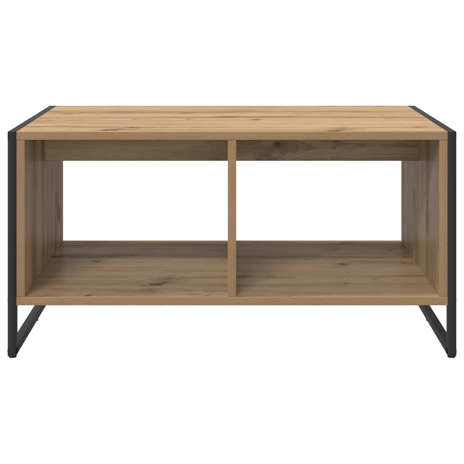 Couchtisch Kunsthandwerk Eiche 80 x 50 x 40 cm Holzwerkstoff