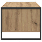 Couchtisch Kunsthandwerk Eiche 80 x 50 x 40 cm Holzwerkstoff