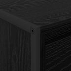 Couchtisch Schwarz Eichen-Optik 100 x 46 x 40 cm Holzwerkstoff