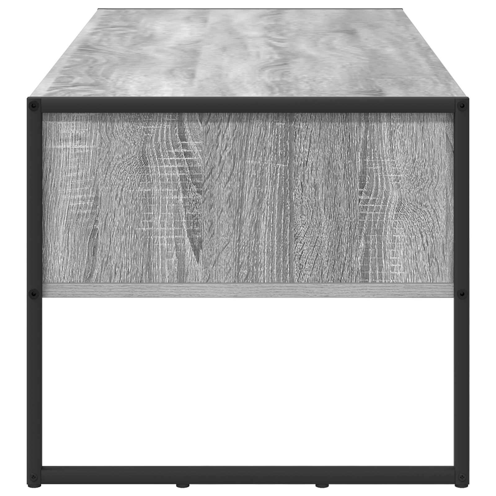 Couchtisch Graues Sonoma 100 x 46 x 40 cm Holzwerkstoff