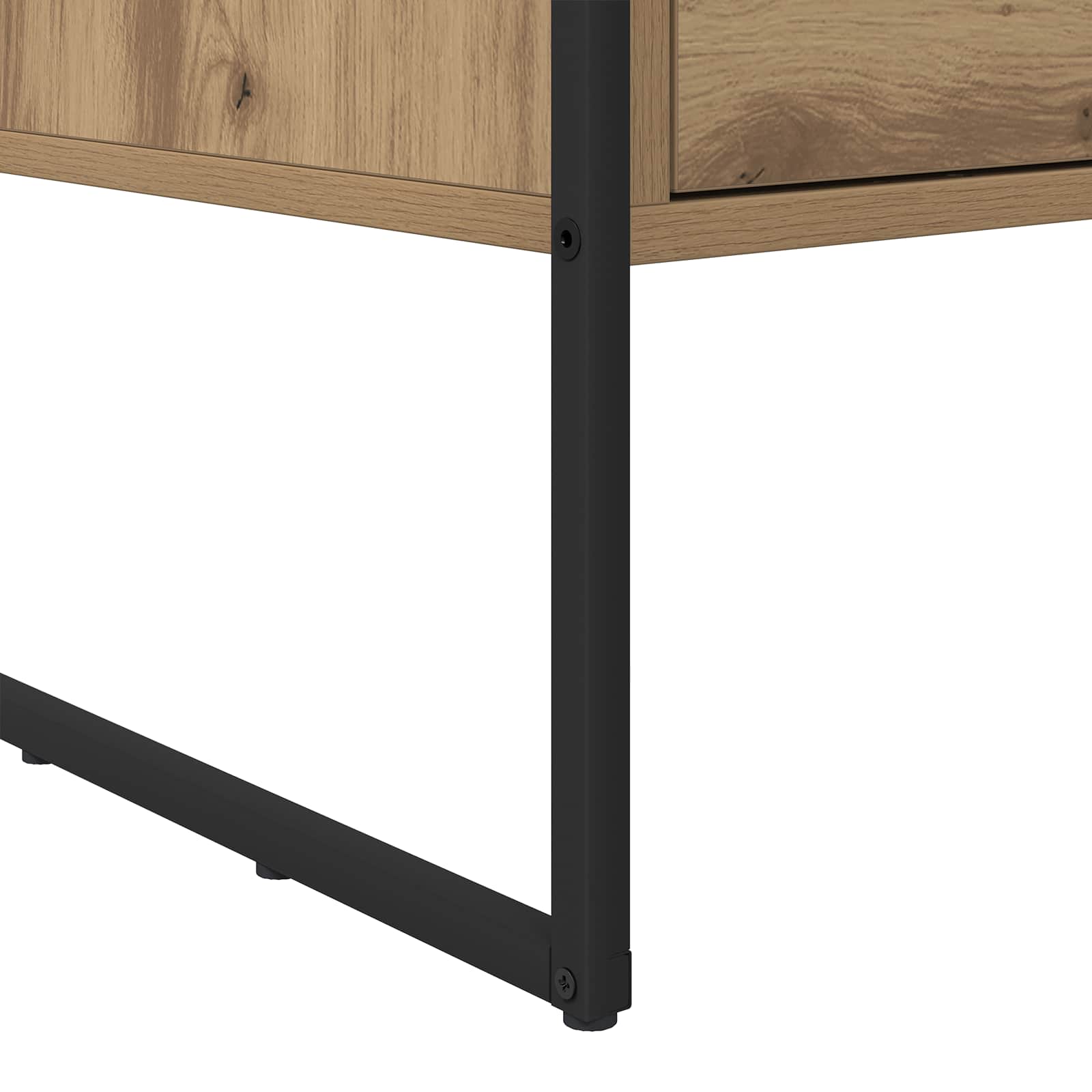 Couchtisch Kunsthandwerk Eiche 100 x 46 x 40 cm Holzwerkstoff