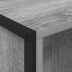 Bücherregal Graues Sonoma 99,5 x 30 x 108,5 cm Holzwerkstoff