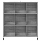 Bücherregal Graues Sonoma 99,5 x 30 x 108,5 cm Holzwerkstoff