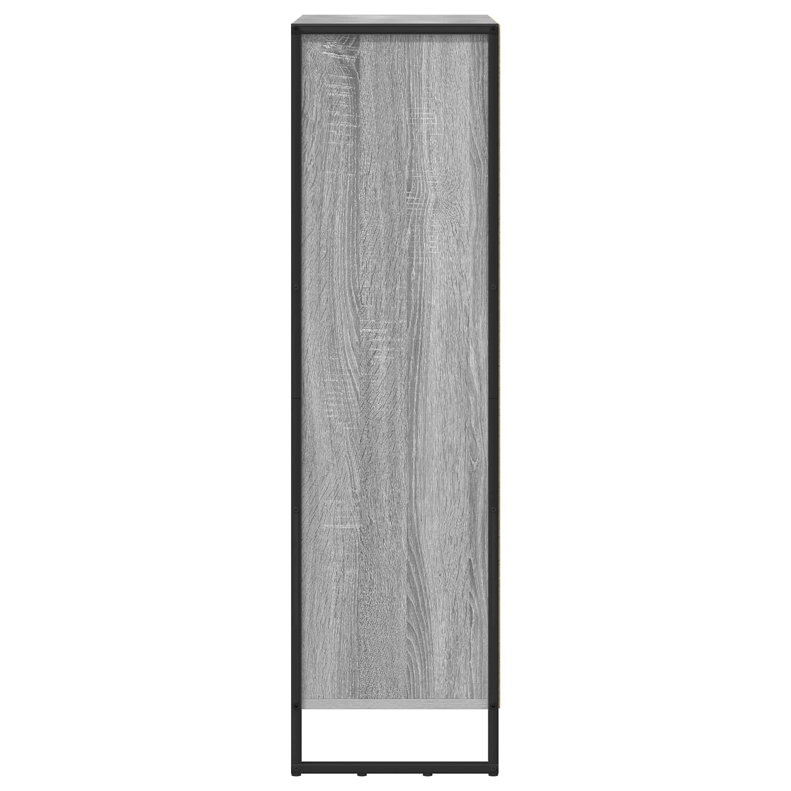 Bücherregal Graues Sonoma 99,5 x 30 x 108,5 cm Holzwerkstoff