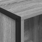 Bücherregal Graues Sonoma 68 x 30 x 108.5 cm Holzwerkstoff