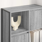 Bücherregal Graues Sonoma 68 x 30 x 108.5 cm Holzwerkstoff