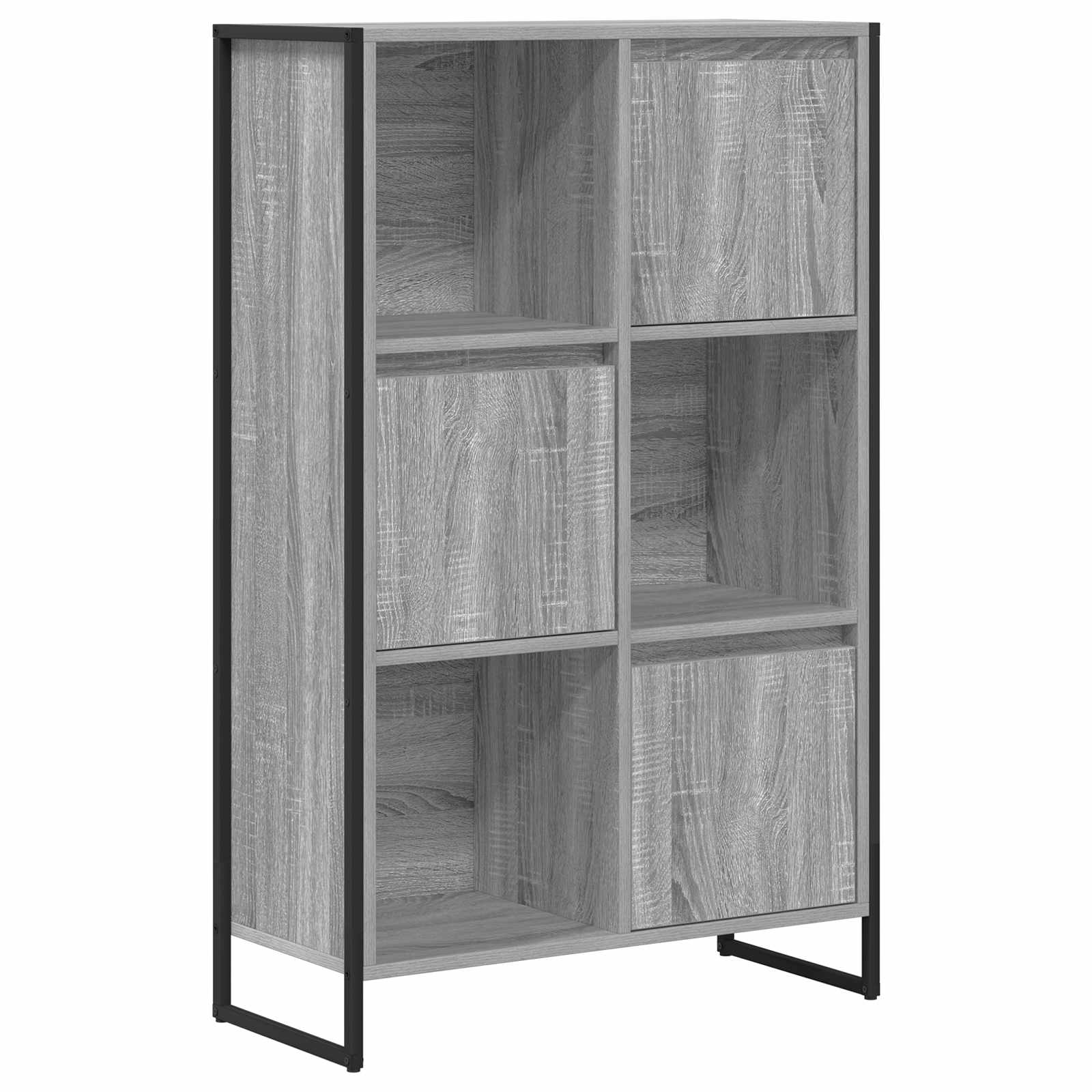 Bücherregal Graues Sonoma 68 x 30 x 108.5 cm Holzwerkstoff
