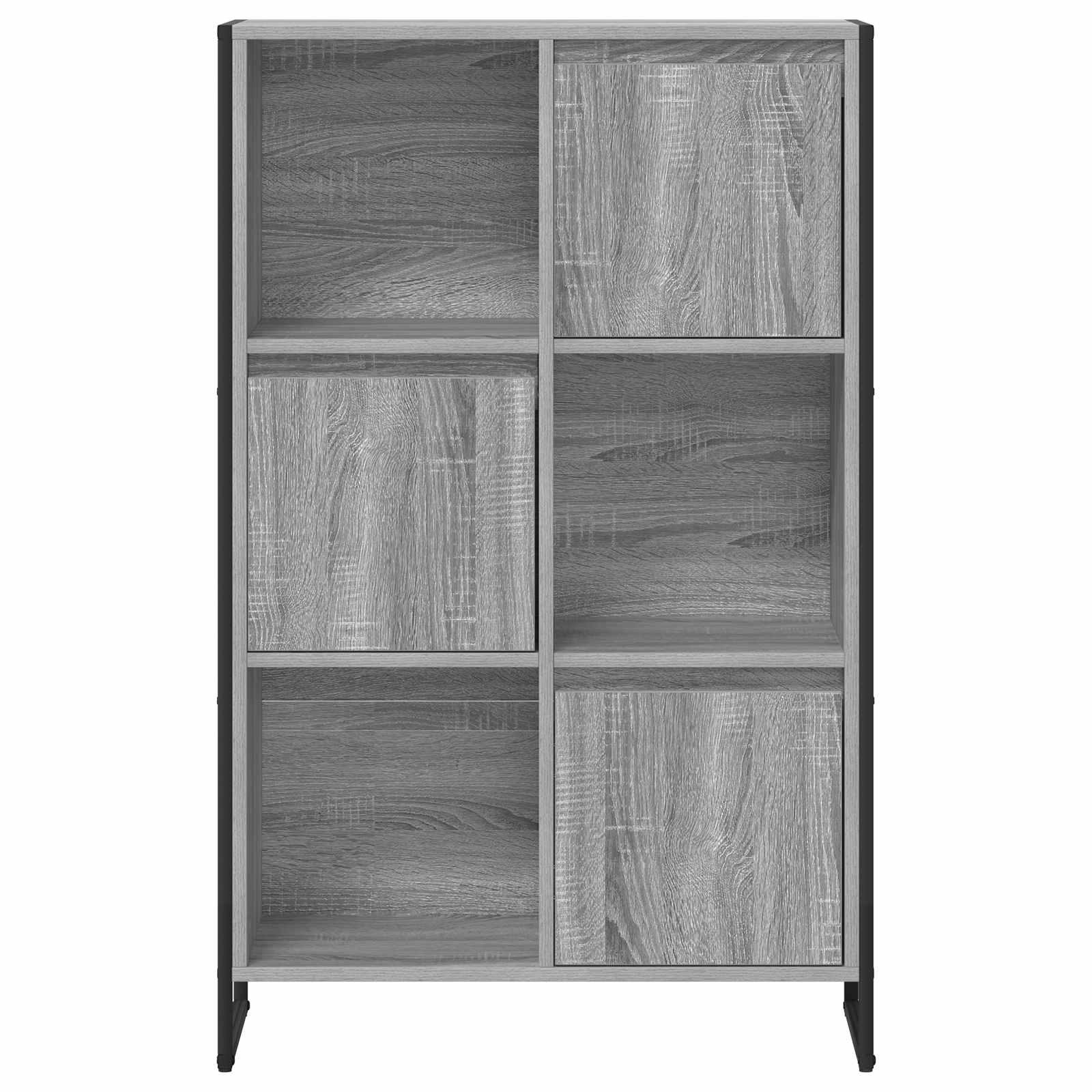 Bücherregal Graues Sonoma 68 x 30 x 108.5 cm Holzwerkstoff
