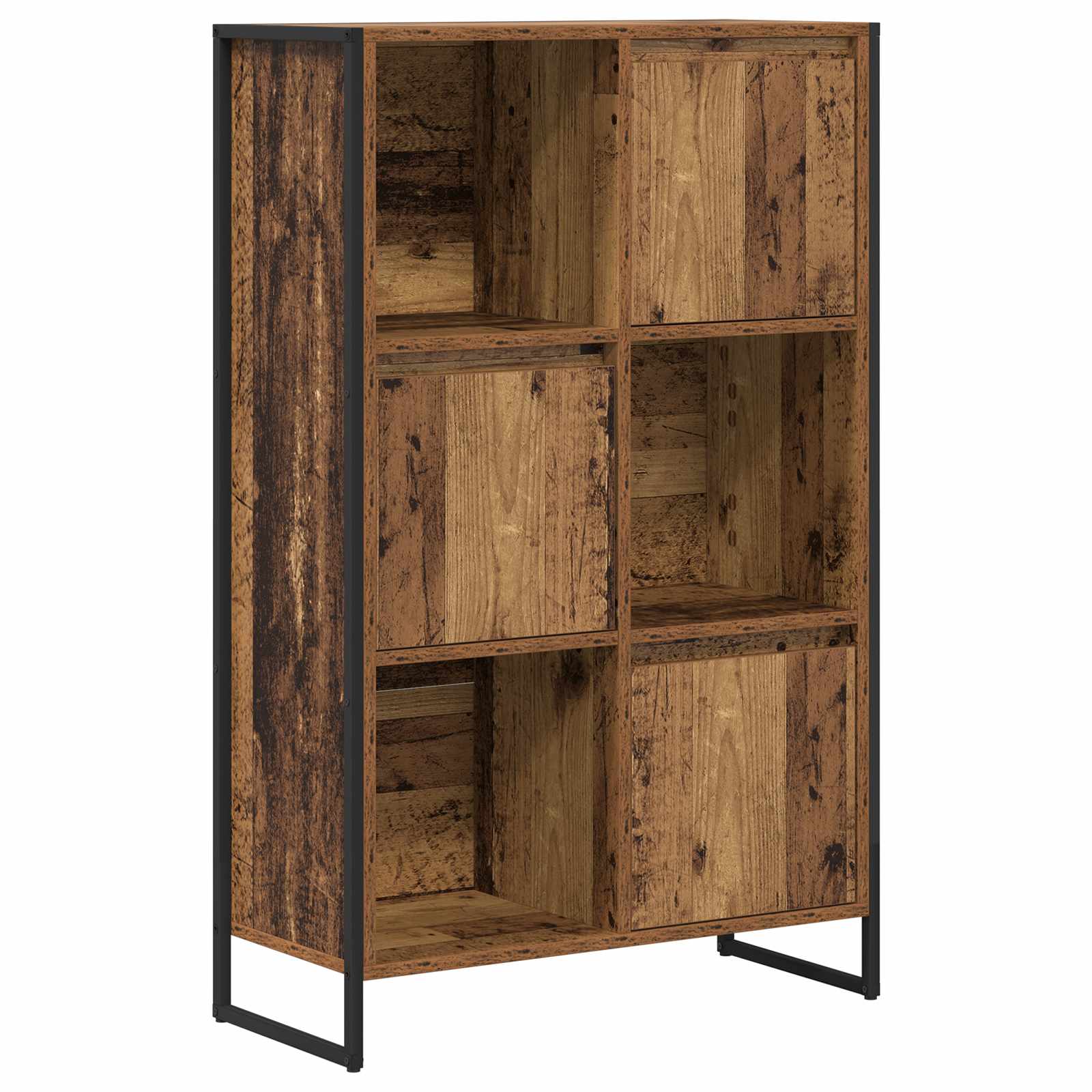 Bücherregal Altholz 68 x 30 x 108.5 cm Holzwerkstoff