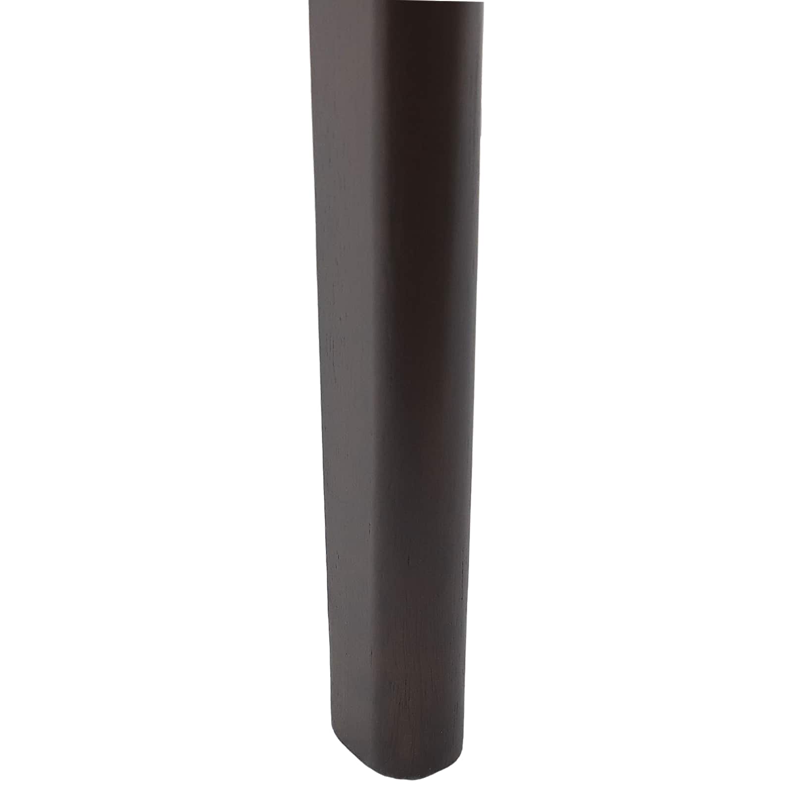 Esszimmerstuhl 2 pcs Hellbraun und hell Massives Gummiholz