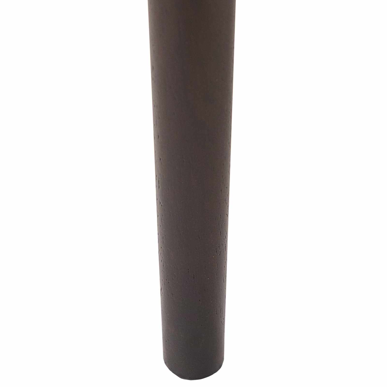 Esszimmerstuhl 2 pcs Hellbraun und Schwarz Massives Gummiholz