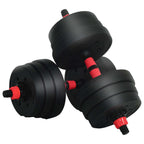 4-in-1 Kurzhantel Langhantel Kettlebell Set 20 kg