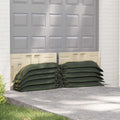 Sandsäcke 50 pcs Dunkelgrün 100 x 25 cm HDPE