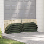 Sandsäcke 100 pcs Dunkelgrün 100 x 25 cm HDPE