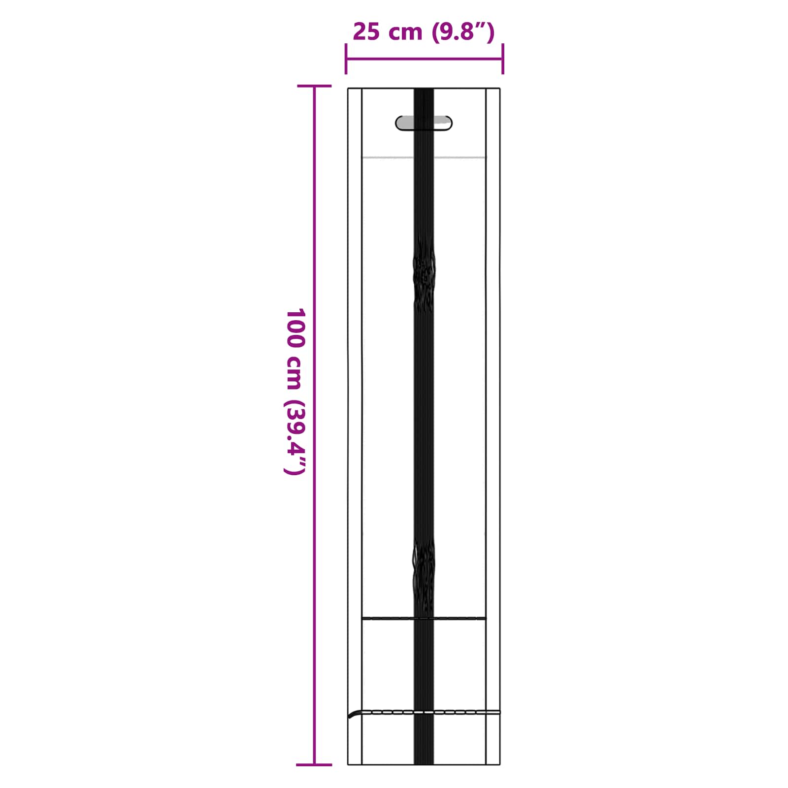 Sandsäcke 100 pcs Dunkelgrün 100 x 25 cm HDPE