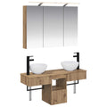 Badezimmerschrankset 4 pcs 100 x 14,5 x 70 cm Holzwerkstoff