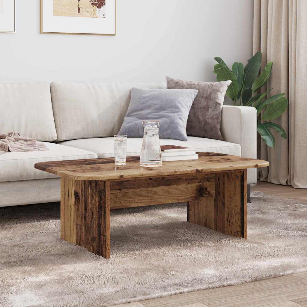 Couchtisch Altholz 93 x 53 x 33 cm Holzwerkstoff