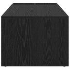 Couchtisch Schwarz Eichen-Optik 101,5 x 50 x 37 cm
