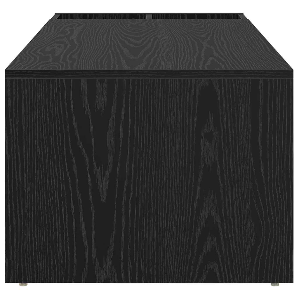 Couchtisch Schwarz Eichen-Optik 101,5 x 50 x 37 cm