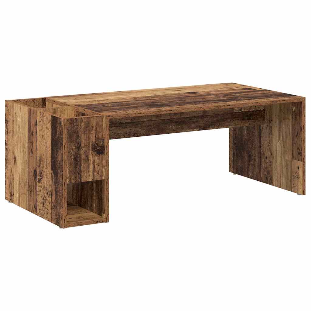 Couchtisch Altholz 101,5 x 50 x 37 cm Holzwerkstoff