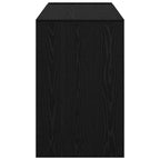 Schreibtisch Schwarz Eichen-Optik 109 x 50 x 78 cm