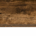Wandtisch Geräucherte Eiche 80 x 45 x 30 cm Holzwerkstoff