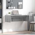 Wandtisch Graues Sonoma 100 x 45 x 30 cm Holzwerkstoff