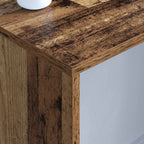 Wandtisch Wandmontiert Altholz 100 x 45 x 30 cm Holzwerkstoff