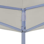 Party-Zelt Creme 200 x 200 x 315 cm Oxford-Stoff